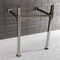 Kingston Brass VPB3322SQ6 22-Inch Stainless Steel Console Sink Legs, Polished Nickel VPB3322SQ6 - alternate 2